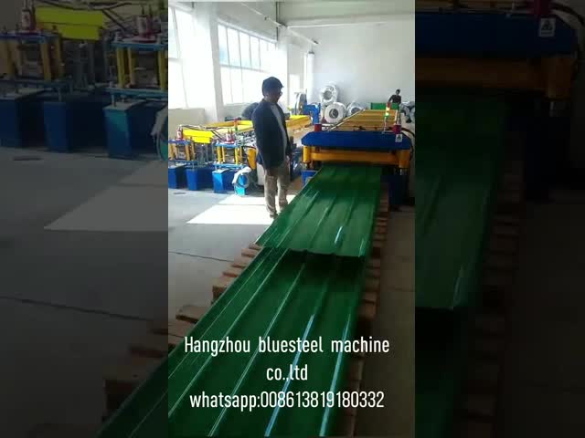 Automatic Roof Panel Roll Forming Machine