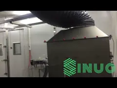 Система энтальпии теплового насоса лаборатории теста 60K выхода по энергии кондиционера BTU video