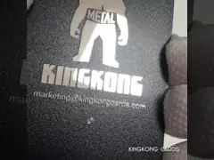 Штейновая чернота PVD почистила карту щеткой Vip дела металла 0.8mm video