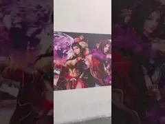 Принтер настенной росписи стены чернил 15㎡/h сопл 400ml Epson TX800 video