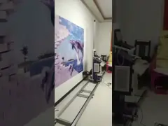 чернила принтера 400ml настенной росписи стены 12m2/H CMYK TX800 Epson video