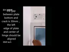 18S закрывают дверь качания контрольной линии 2.5M - более близкую высоту 2.2M video