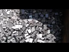 Подгонянный небольшой полосовой магнит керамическое для продажи 25.4*12.7*6.35 феррита бария размера video