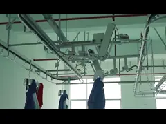 Customized workshop SS Logistics Garment Hanging System