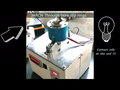 Фланец 25.4mm 5 цепей 20A до кольцо выскальзывания 1000MM скважины video