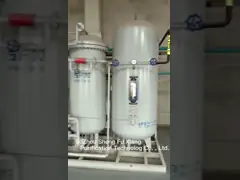 генератор азота 300Nm3/Hr PSA для стальной обрабатывающей промышленности video