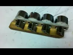 Замок шкафа решетки провода титана DC 3V 5V 12V 24V электромагнитный video