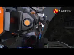 720 градусов виртуальной реальности полета участвуя в гонке машина игры арены 9D Vr имитатора video