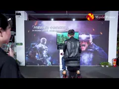 Крытое оборудование развлечений имитатора прибоя vr оборудования 9d спортивной площадки video