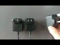 Переходник силы DC AC штепсельной вилки 12V 1A США сертификата UL для маршрутизатора video