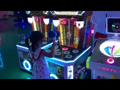 Сильный удар шкафа машины/металла аркады 2 детей игроков машина аркады моли video