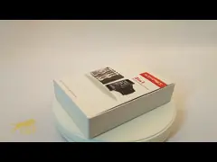 CMYK UV Coating Hinged Cardboard Drawer Box With Drawers