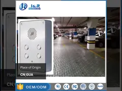 Бесручный 80 дБА IP55 SUS Steel GSM 3G SIP кабельный телефон video