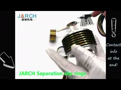 электрический соединитель 25.4мм роторный для машины замотки/оборудования занятности video