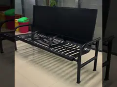 Суды сада на открытом воздухе улицы стальные рекламируя video