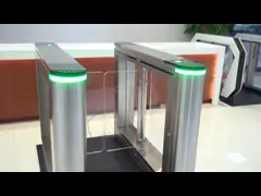 Контроль безопасности de Acceso-Pederstrain Flap barrier Gate-QR Code-вход в сообщество-Collecionador de cartões-RFID/QR Code video