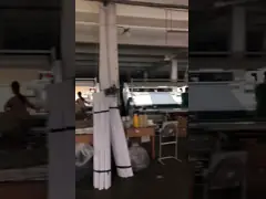 Тенсионьлесс доводочный станок ткани разматывать ширина 1800 до 3600мм работая video