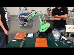 Промышленная небольшая Palletizing рука робота для упаковки и устанавливать video