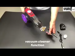 Portable Car Vacuum Cleaner 2-In-1 Rechargeable Battery Car Tyre Inflator