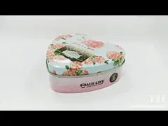 heart shape tin box