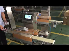 Air Blowing Bags Testing 155g Automatic Checkweigher