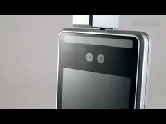 Терминал распознавания лиц читателя кода RS485 QR 8 дюймов video