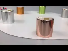 Закрытий крышки алюминиевого диска розового золота пластиковое внутреннее 24-410 верхних video