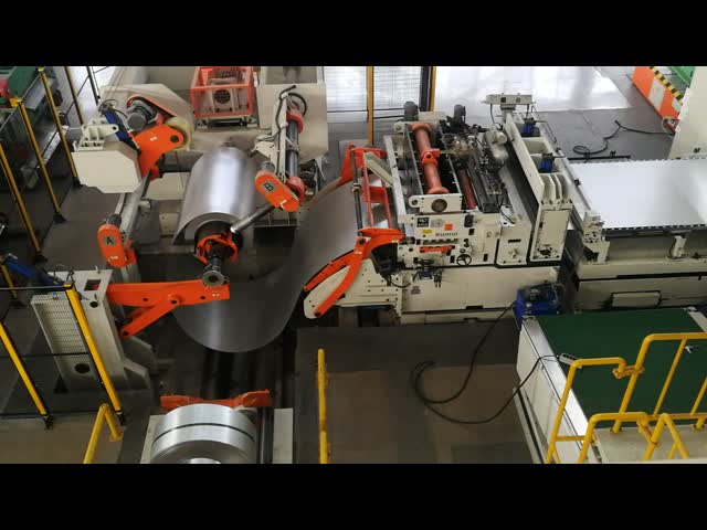 Auto Decoiler Straightener Feeder  AC 4.5 16~24 M/Min  3 In 1