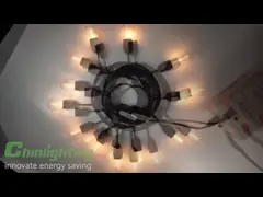 Heavy Duty Waterproof Dimmable Commercial Grade LED String Lights video