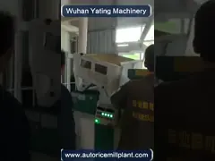 Зерно обрабатывая завод мельницы риса 25T/D машинного оборудования полный автоматический video