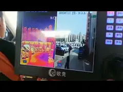 Водоустойчивая камера восходящего потока теплого воздуха ПТЗ, камеры слежения ККТВ термического изображения 360 градусов video