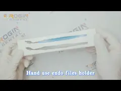 Assistive Tools for Posterior Teeth Holder for Hand Use Endodontic Files ROGIN DENTAL Medical Stainless Steel