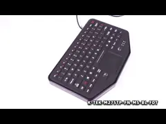 Клавиатура силикона 89 ключей подсвеченная усиливанная с загерметизированной сенсорной панелью video