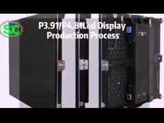 Фронт открытый привел видео- прокат П6мм/супер яркий угол приведенный экрана взгляда табло широкий video