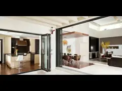 High quality Powder Coated Aluminum Profiles Aluminum Sliding Doors provider from China