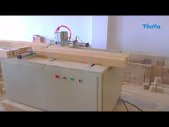 Машина деревянного резца блока паллета пиля для продажи video