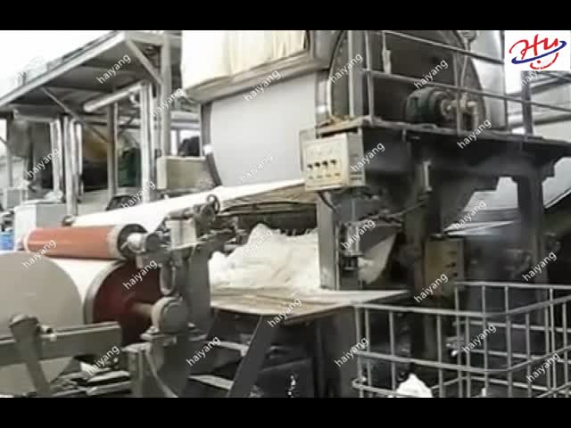不用なクラフト紙作成機械生産ライン5200mm波形を付けられたリサイクル