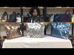 Леди геометрическая сумка кошельки с верхней ручкой сумка через плечо большие сумки video