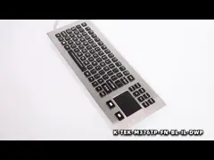 Подсвеченное ключей IP67 клавиатуры компьютера 88 полимера промышленное динамическое водоустойчивое video