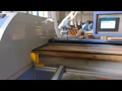 Автомат для резки пилы тимберса CNC деревянный для резать деревянные доски video