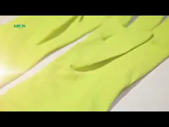 Перчатки дополнительного длинного рукава Хоуэшолд резиновые водоустойчивые для чистки кухни video