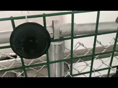 Приложения загородки звена цепи Гальваньцзыед, аксессуары загородки звена цепи video