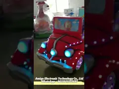 Езда Kiddie формы автомобиля эксплуатируемая монеткой с игрой симуляции video