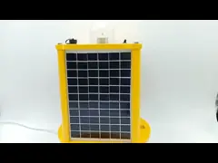 предупредительный световой сигнал 24W 12V 9AH солнечный для зоны изоляции video