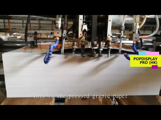 Corrugated Floor Display Stands Recyclable Glossy Laminated