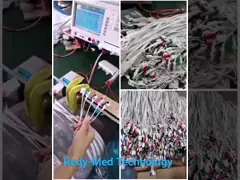 Leadwire здравоохранения EKG GE привязывает соединитель банана 10 руководств video