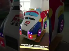 Езда качания монитора HD LCD эксплуатируемая монеткой для супермаркета video