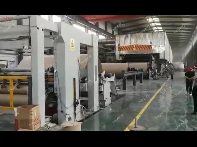 Высококачественная Kraft Paper Rewinder Machine 2600 мм 90-140 гм 500 м/мин видео