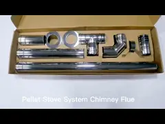 Набор трубы камина плиты лепешки углерода стальной 1.2mm video