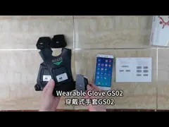 How to use glove for ring scanner reader?